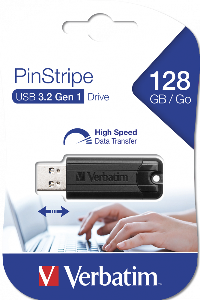 Verbatim 128GB PinStripe